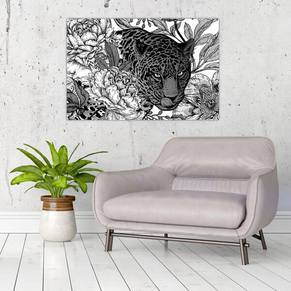Kép - Egzotikus kert (90x60 cm)