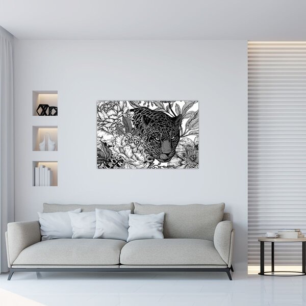 Kép - Egzotikus kert (90x60 cm)