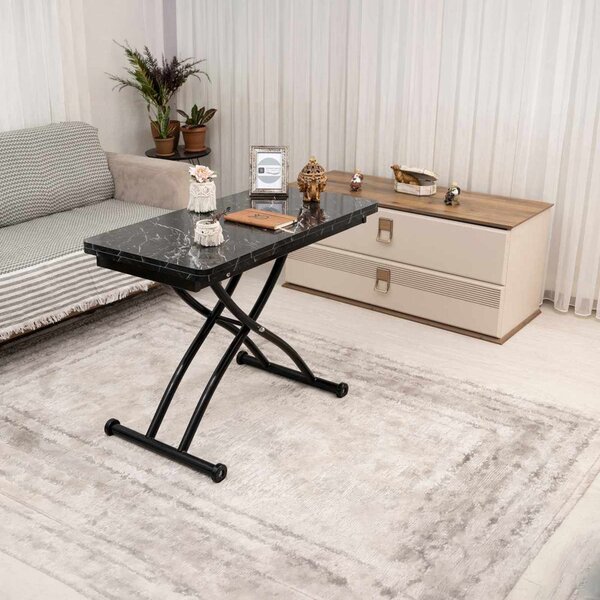 Mini Juppo Ext - Black Marble, Black