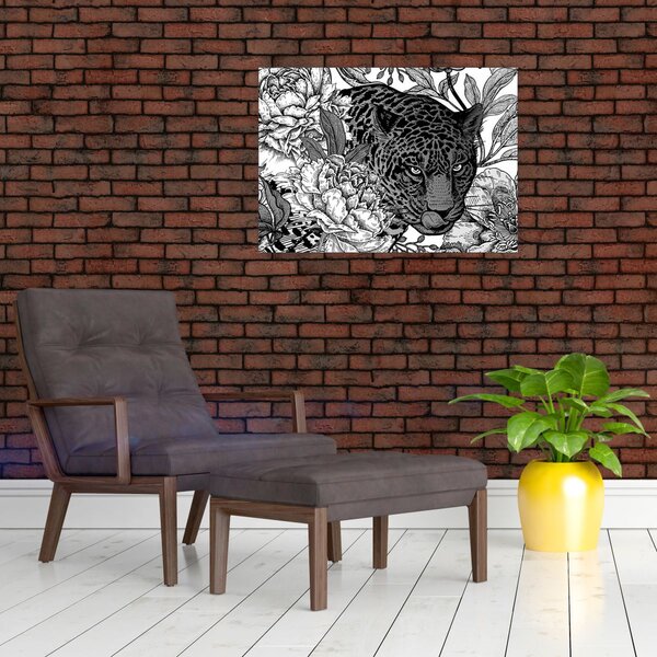 Kép - Egzotikus kert (70x50 cm)