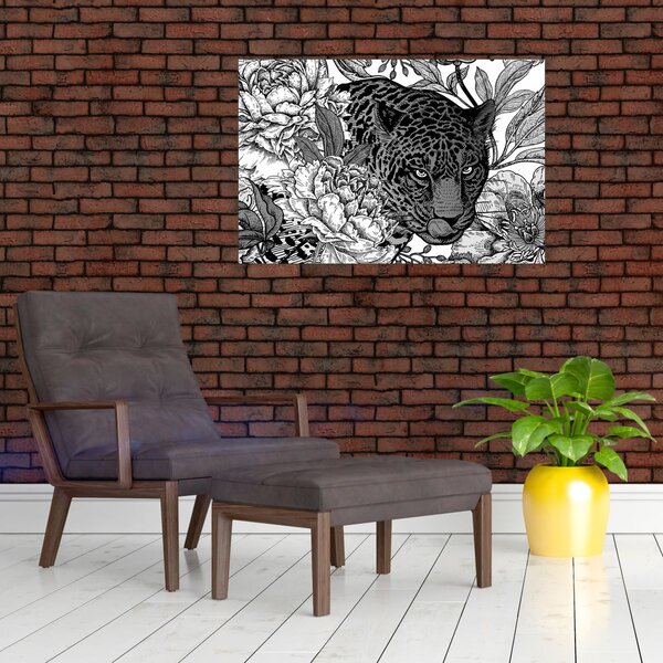 Kép - Egzotikus kert (90x60 cm)