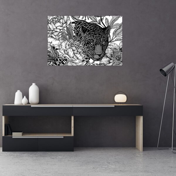Kép - Egzotikus kert (90x60 cm)
