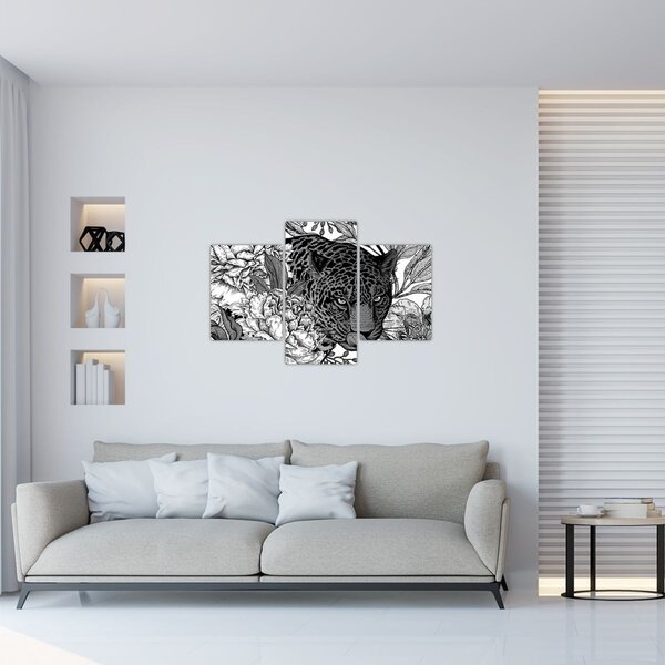 Kép - Egzotikus kert (90x60 cm)