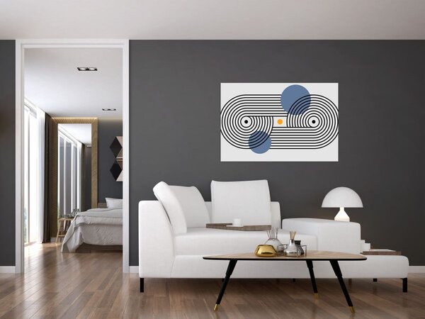 Kép - Minimalista absztrakció N⁰3 (90x60 cm)