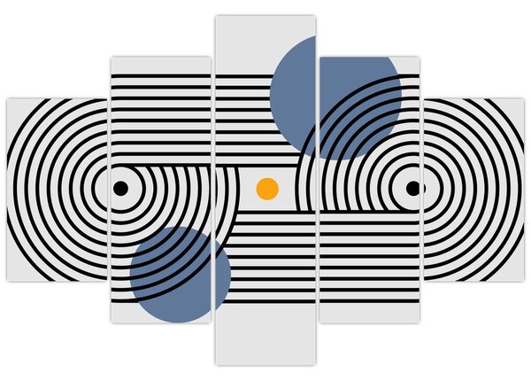 Kép - Minimalista absztrakció N⁰3 (150x105 cm)