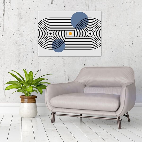 Kép - Minimalista absztrakció N⁰3 (70x50 cm)