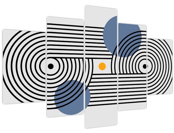 Kép - Minimalista absztrakció N⁰3 (150x105 cm)