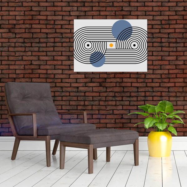 Kép - Minimalista absztrakció N⁰3 (70x50 cm)