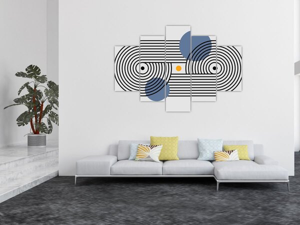 Kép - Minimalista absztrakció N⁰3 (150x105 cm)