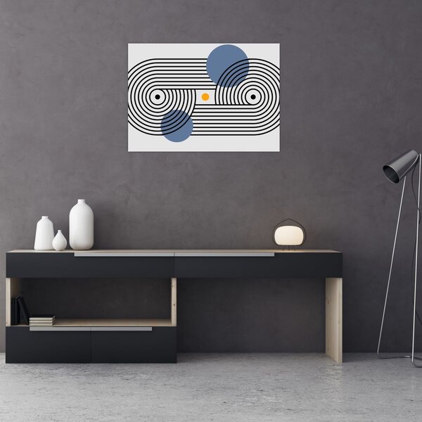 Kép - Minimalista absztrakció N⁰3 (70x50 cm)