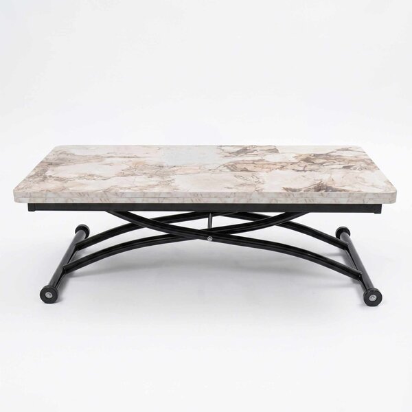 Juppo Ext - White Marble, Black