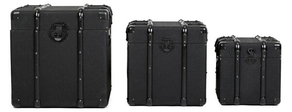 Kare Design Voyage S Dekoratív Tárolóláda Fekete