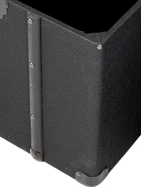 Kare Design Voyage S Dekoratív Tárolóláda Fekete