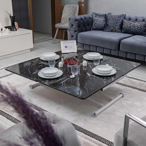 Juppo Int - Black Marble, White