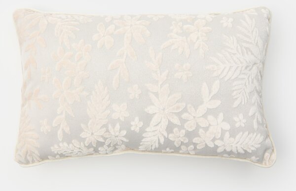 Sinsay - Dekoratív párna dombornyomott mintával - krémszínű
