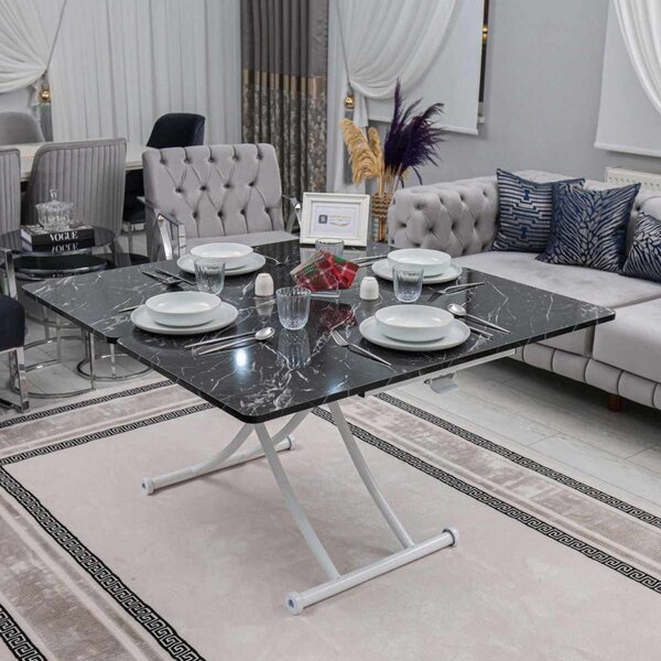 Juppo Int - Black Marble, White