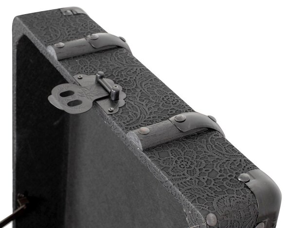 Kare Design Voyage S Dekoratív Tárolóláda Fekete