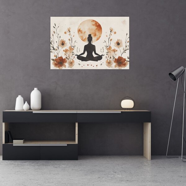 Kép - Narancssárga jóga (90x60 cm)