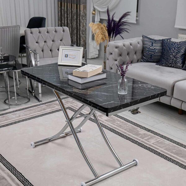 Juppo Int - Black Marble, Chrome