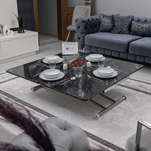 Juppo Int - Black Marble, Chrome