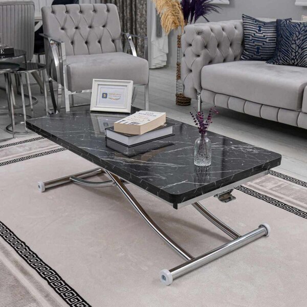 Juppo Int - Black Marble, Chrome