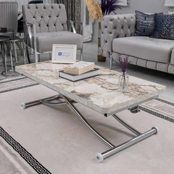 Juppo Int - White Marble, Chrome