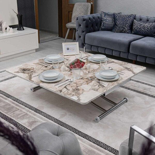 Juppo Int - White Marble, Chrome