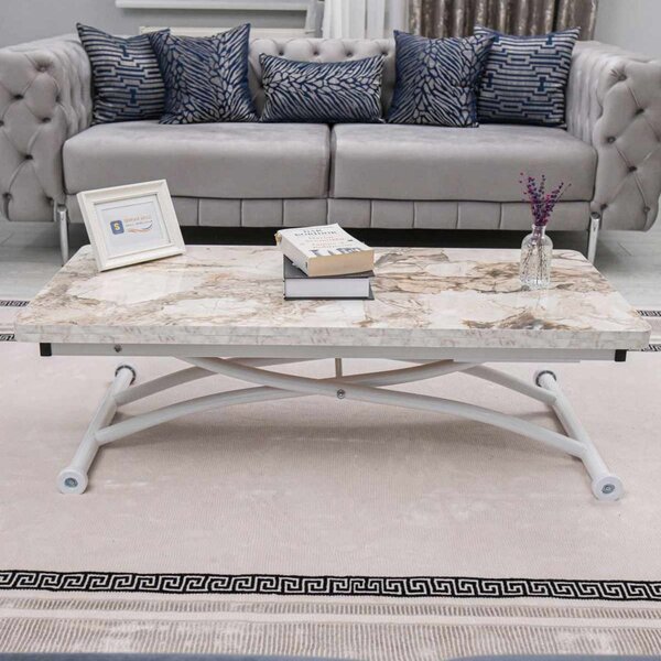 Juppo Ext - White Marble, White