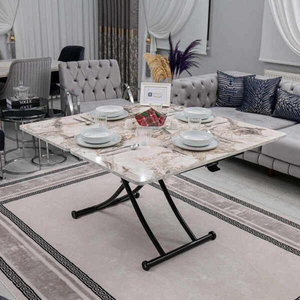 Juppo Int - White Marble, Black