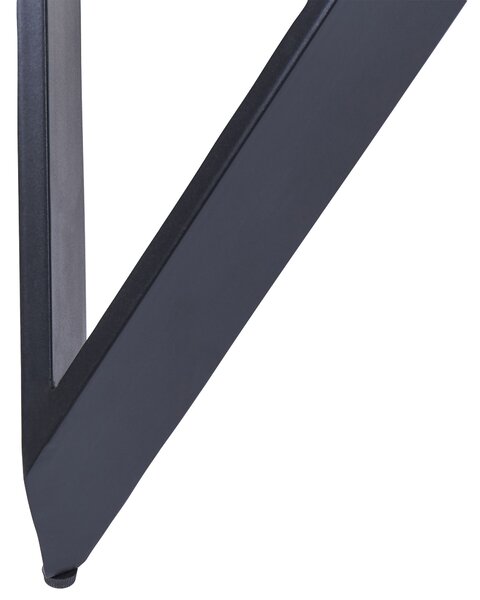 Étkezőasztal OXHILL Fekete 120 cm 120 cm