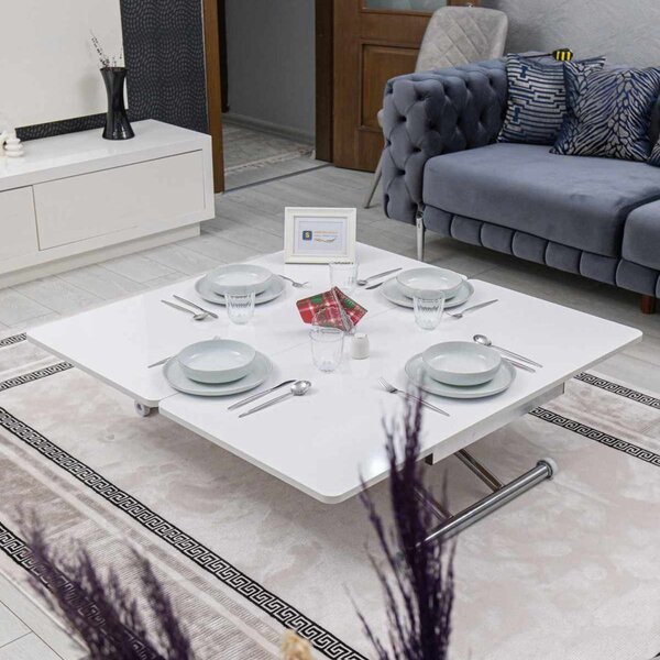 Juppo Ext - White, Chrome