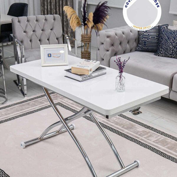 Juppo Ext - White, Chrome