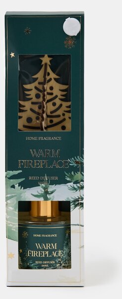 Sinsay - Karácsonyi illatosító diffúzor pálcikákkal Warm Fireplace - zöld