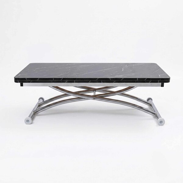 Juppo Ext - Black Marble, Chrome