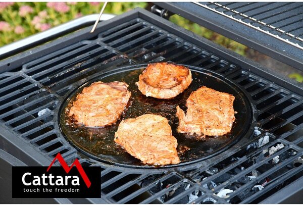 Öntöttvas grillező lap Litina - Cattara