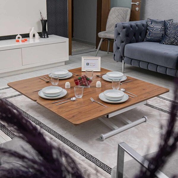 Home - Walnut, White