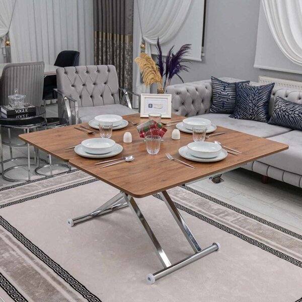 Home - Walnut, Chrome