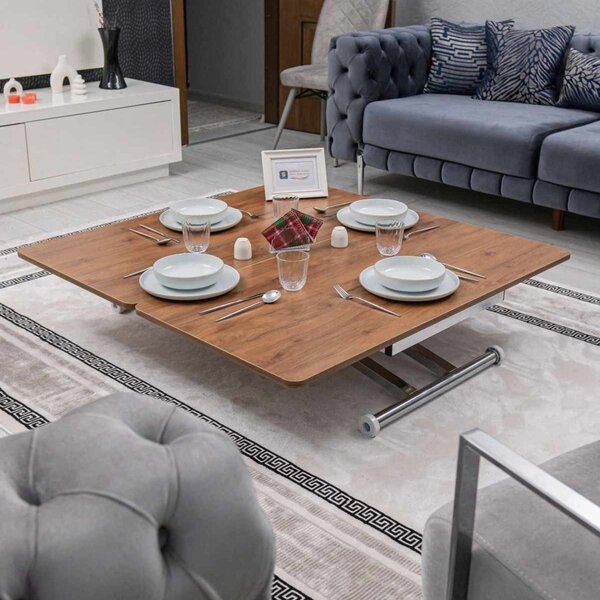 Home - Walnut, Chrome