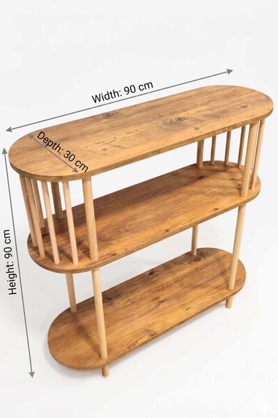 Komód, fenyő, 90 cm – Peka-0119