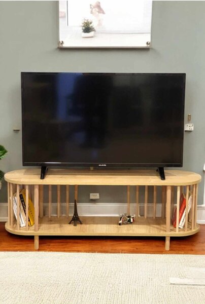 TV-állvány, zafír tölgy, 120 cm – Peka-0112