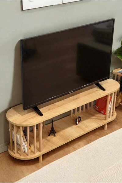 TV-állvány, zafír tölgy, 120 cm – Peka-0112