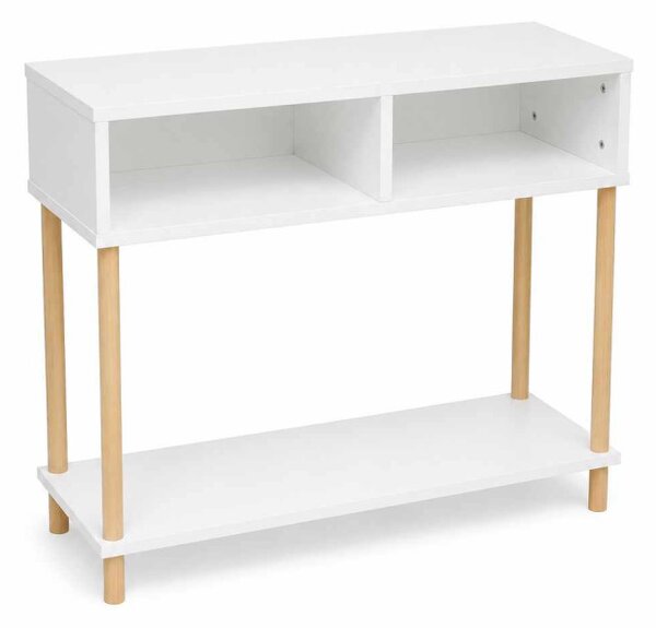 Komód, fehér, 90 cm – Peka-0019