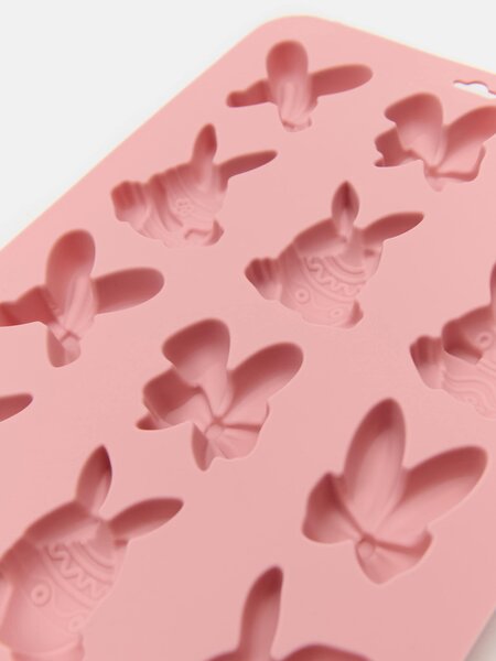 Sinsay - Szilikon bonbon forma húsvéti mintával - pasztellpink