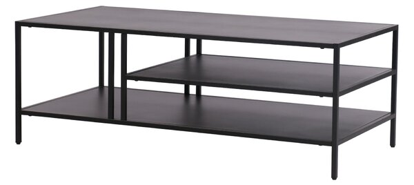 En.casa Dohányzóasztal Kumlinge Fekete 40 x 110 x 55 cm