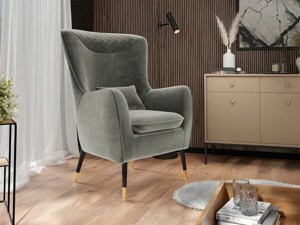Fotel Orem 114, Kárpit, 103x79x87cm, Fenyő