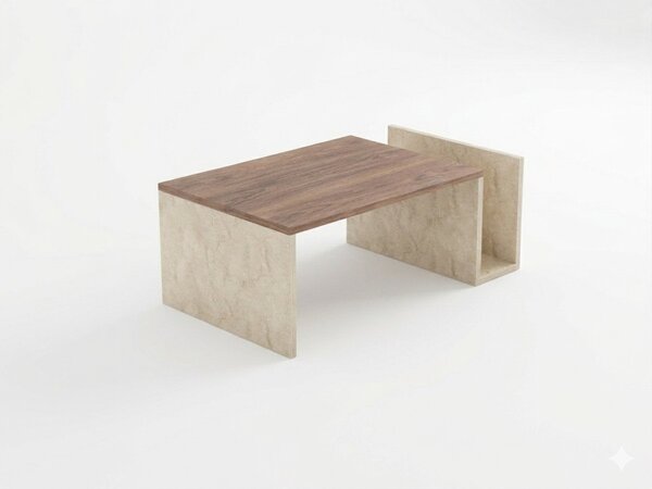 Memo - Travertine, Venezia Walnut