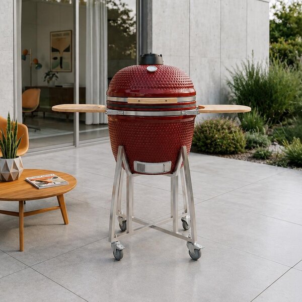 Avenberg KAMADO XL Kerámia grill - piros