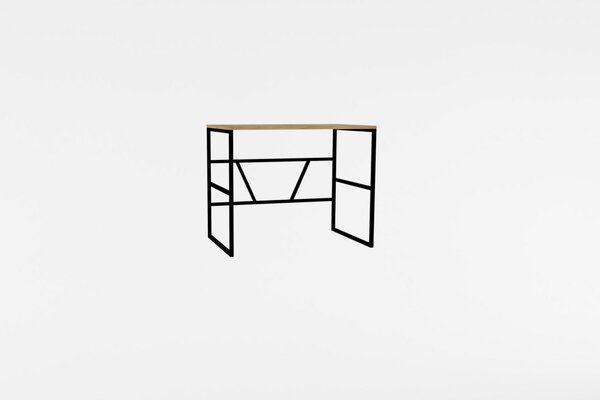 Monea íróasztal, zafír tölgy, 90 cm