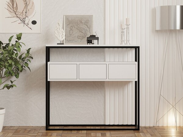 Guarda komód, fehér, 100 cm