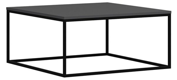 Loni dohányzóasztal, antracit, 90 cm